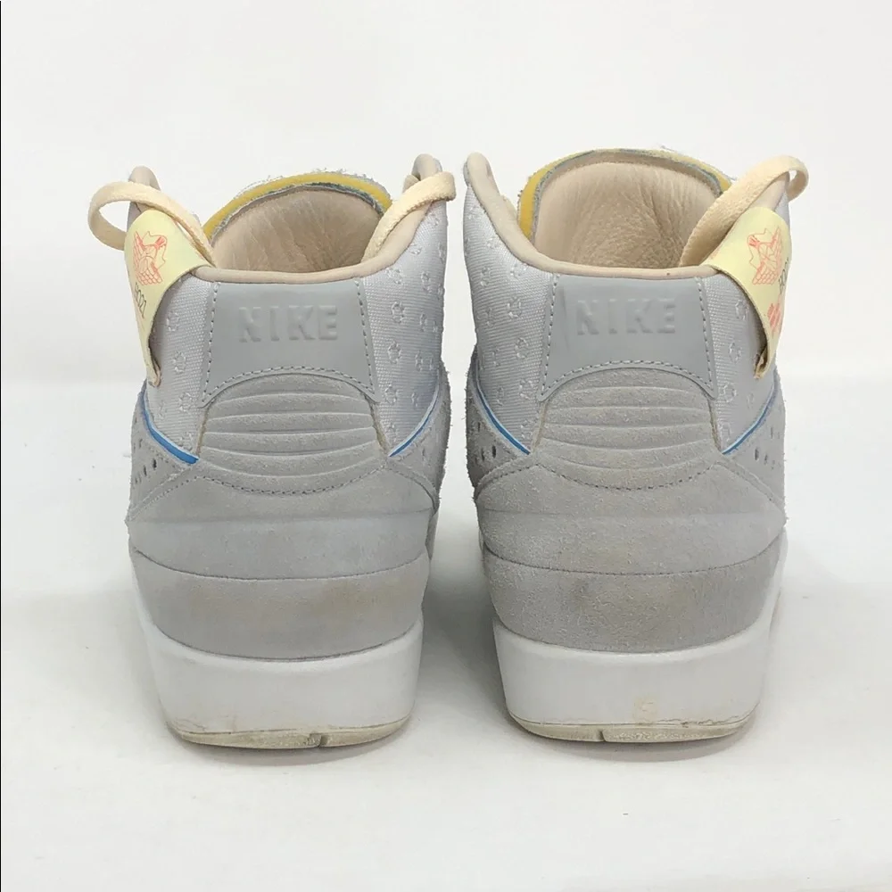 Air Jordan 2 Retro SP x Union Grey Fog DN3802-001 Authentic Sneakers - Size 7